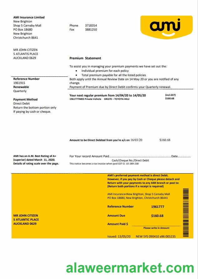 New Zealand Ami Insurance Limited